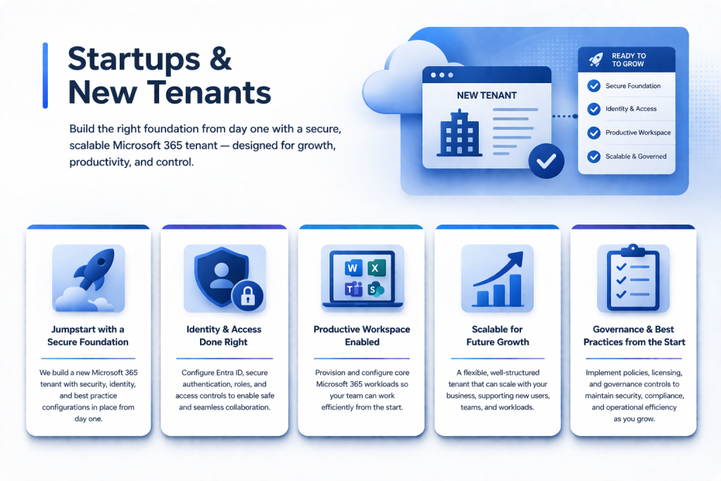 Startups & New Tenants